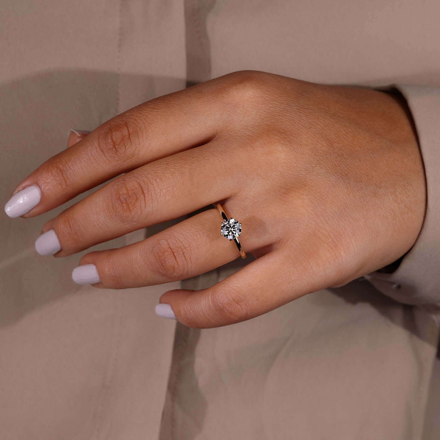 1 Carat Solitaire Engagement Ring