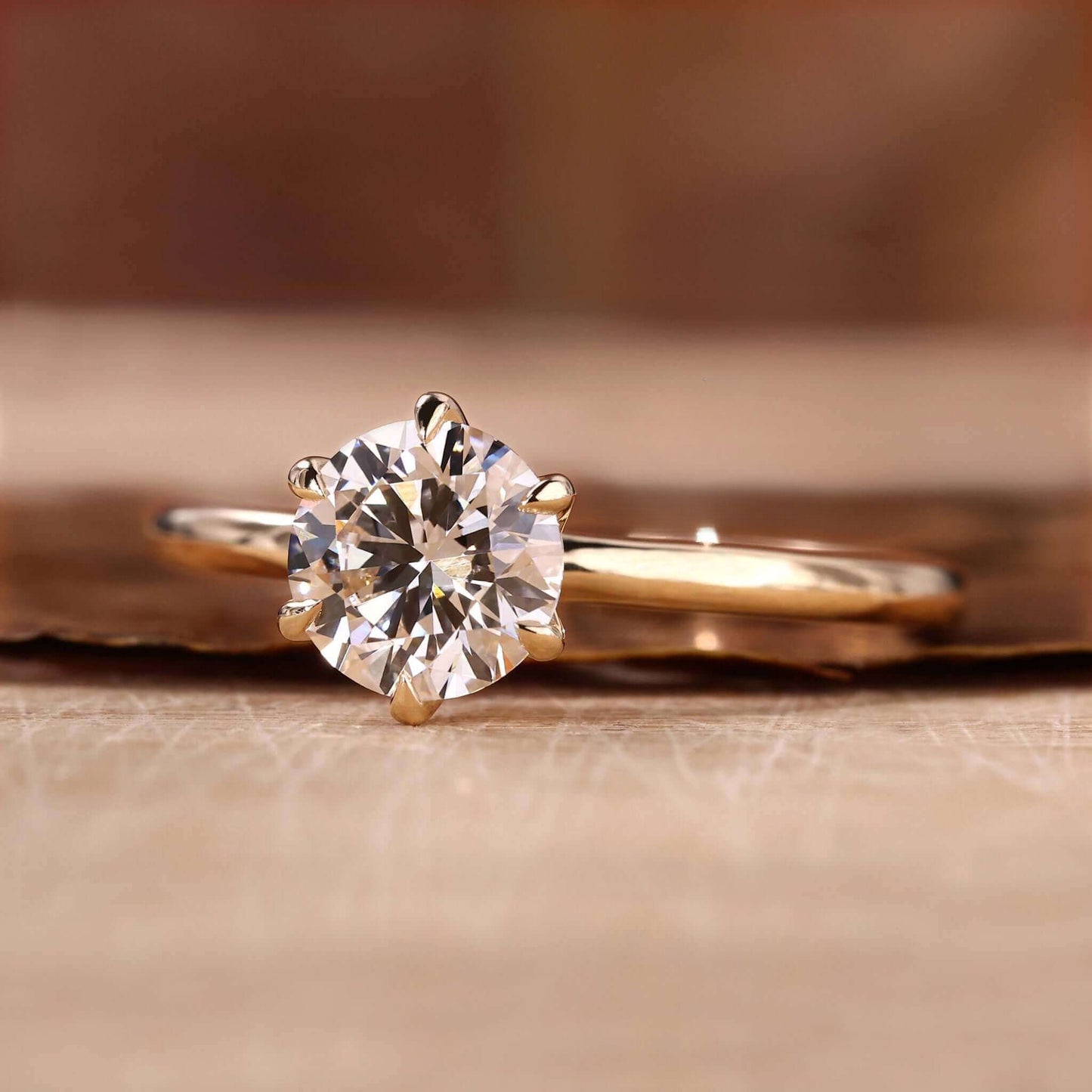 1 Carat Solitaire Engagement Ring