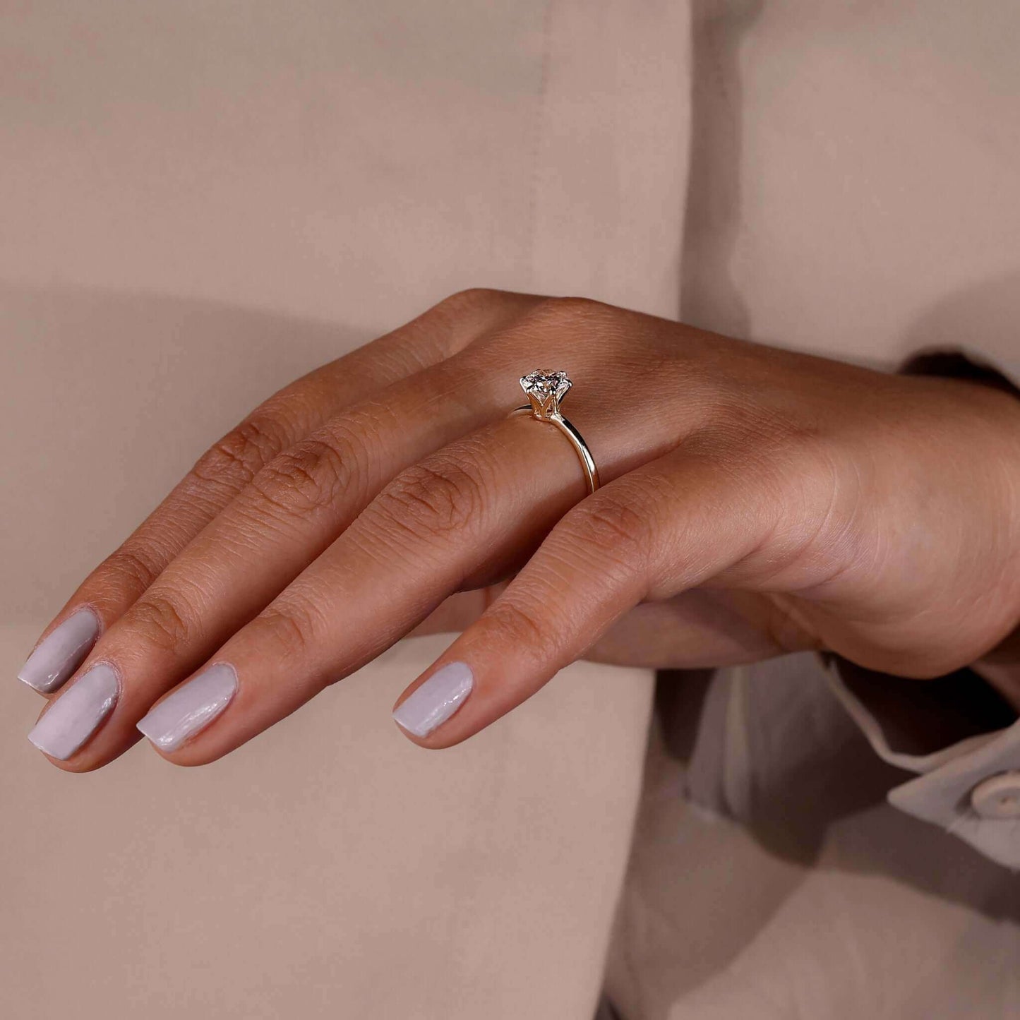 1 Carat Solitaire Engagement Ring