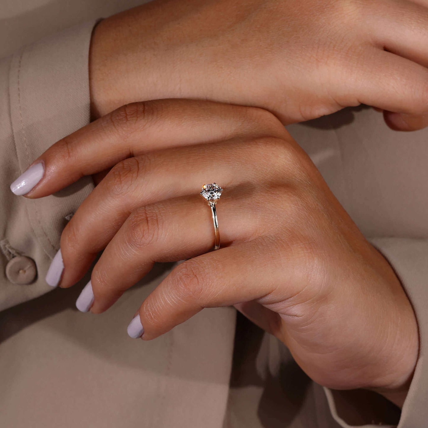 1 Carat Solitaire Engagement Ring