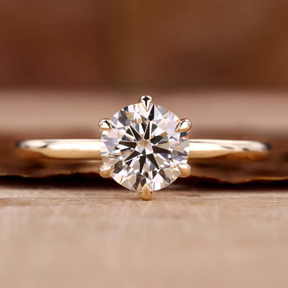 1 Carat Solitaire Engagement Ring